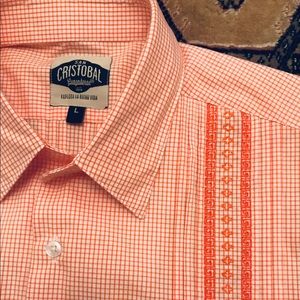 NWOT San Cristobal Guayabera